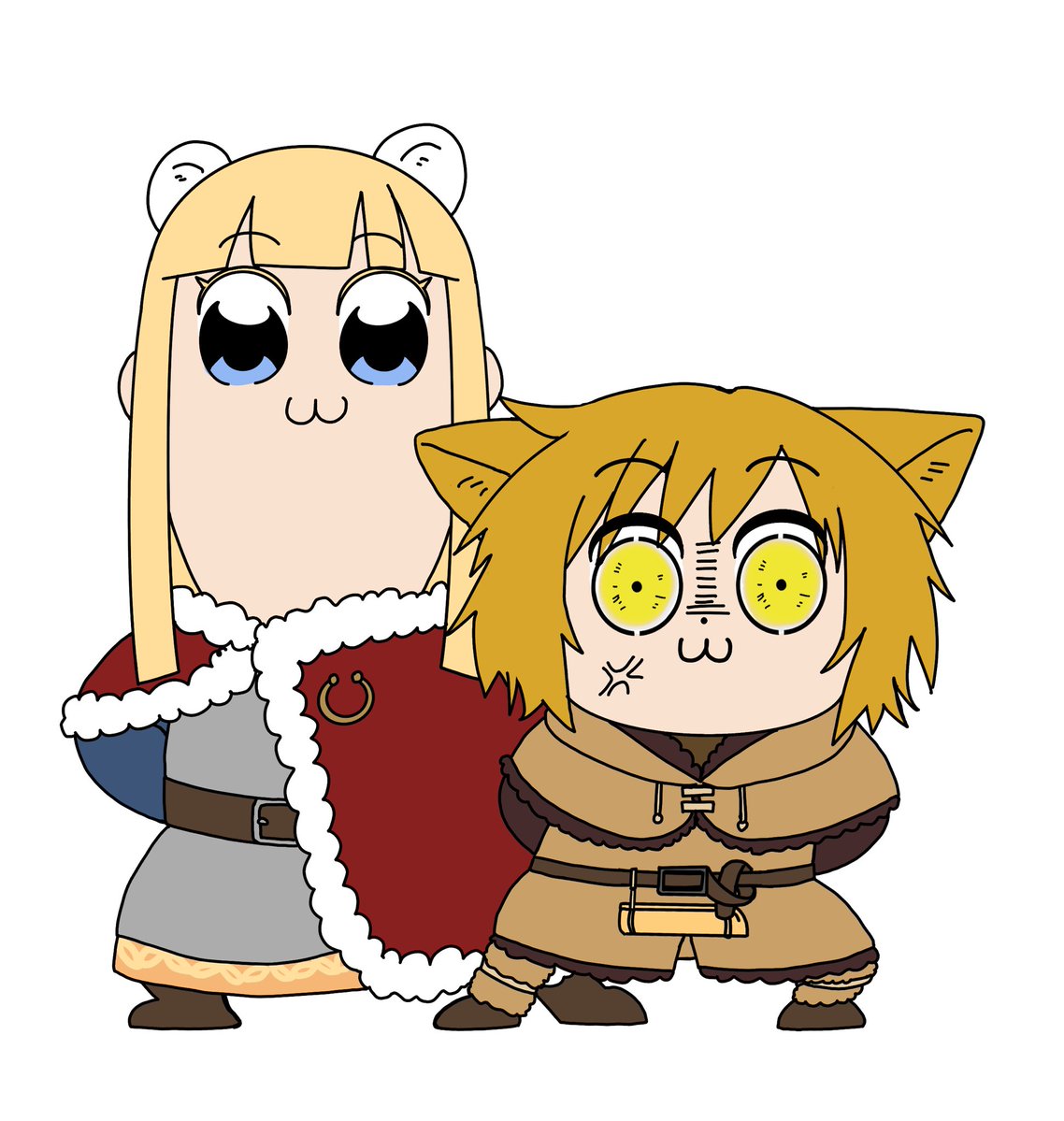 Nafen000's tweet photo. popfinn &amp; ppnute https://t.co/EGspDldFI2