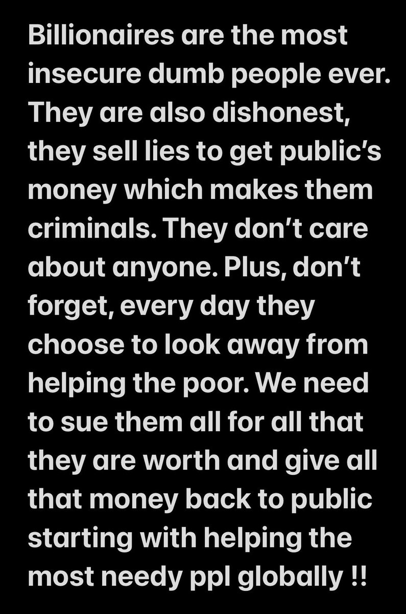 ashsfai's tweet photo. @elonmusk @jack @BillGates @finkd @JeffBezos @MichaelDell @larryellison @MikeBloomberg @JensenHuang @Steven_Ballmer @WarrenBuffett @realDonaldTrump https://t.co/nx3rmTYtdQ