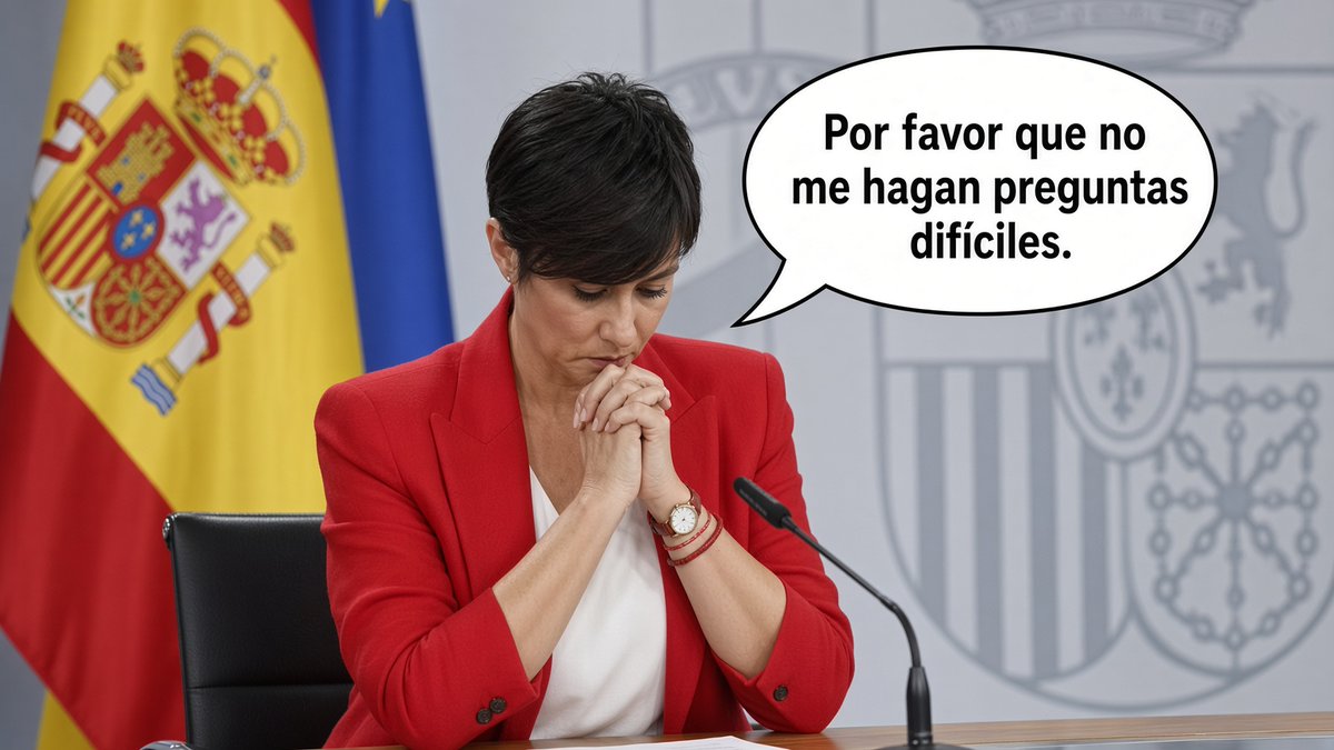 man_of_cuenca's tweet photo. La Sra. Ministra de Vivienda no está acostumbrada a trabajar y hoy ha colapsado!! 
No tenéis corazón ni pensáis en ella, siempre anteponeis vuestros intereses al Gobierno de la PSOE y claro! https://t.co/IJw9EX39LS