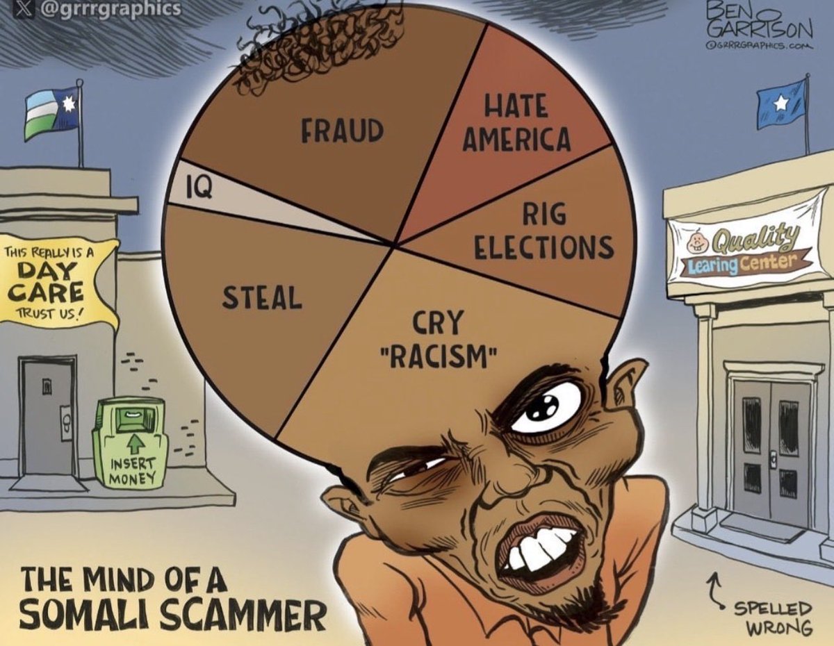 Gamekmxm's tweet photo. @Norad5567 The Mind of a Somali. https://t.co/dwrHdN6bI2