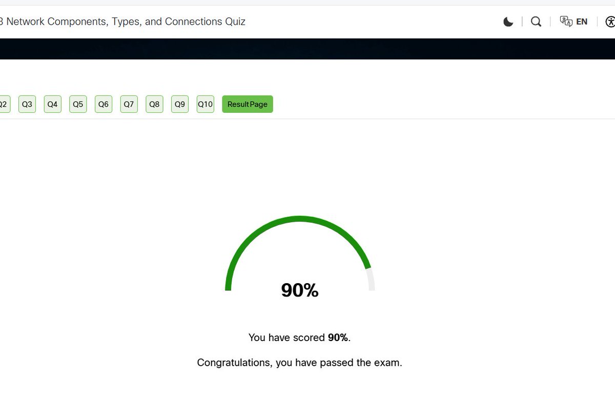zai11005's tweet photo. Day10/60
✅Network components 
✅Network infrastructure
✅ ISP connectivity options
✅ Took the quiz after finishing the module 
#60daysofcyber_forge @the_cyberforge https://t.co/vO7RKNHEVu