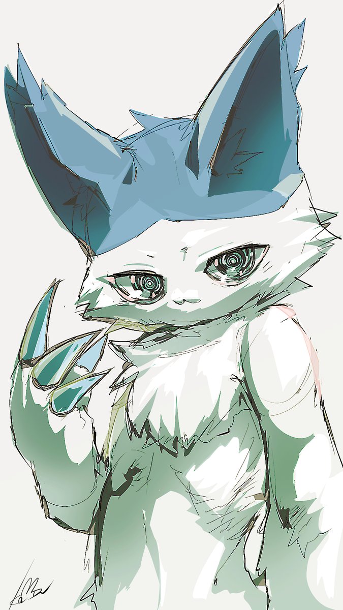 dekaware_anoko's tweet photo. 落書きん　そしておやすみ https://t.co/bLigWWvYAc