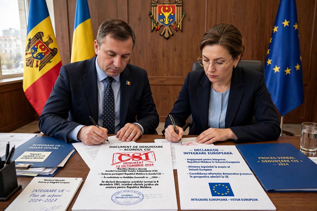 OchiulChi0's tweet photo. Guvernul Republicii Moldova a aprobat astăzi, 30 septembrie 2026, denunțarea Acordului CSI din 2004 privind combaterea criminalității în transport. Decizia face parte din procesul de armonizare a legislației cu standardele UE.
#Moldova #UE #CSI https://t.co/SpD47m3Vb8