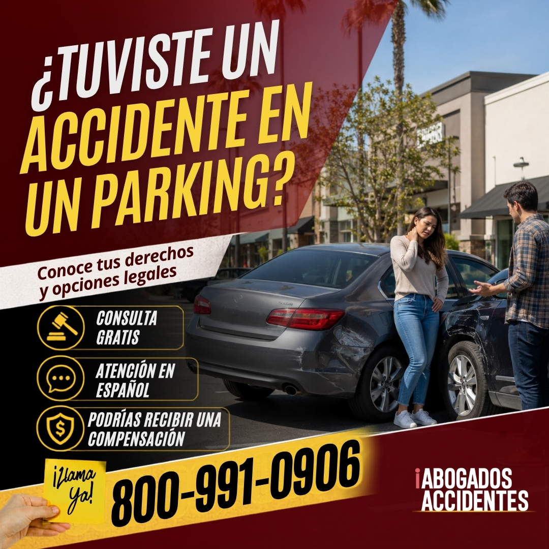 iabogadosca's tweet photo. ⚠️ ¿Te Chocaron en un Parking en California? 

En I Abogados de Accidentes hablamos tu idioma y peleamos por ti en todo California. ⚖️
📞 LLAMA AHORA AL 800-991-0906
✔ Consulta 100% GRATIS.

#AccidenteEnEstacionamiento #ChoqueEnParking #AccidenteCalifornia #LesionesPersonales https://t.co/Xd1D6MoRVH