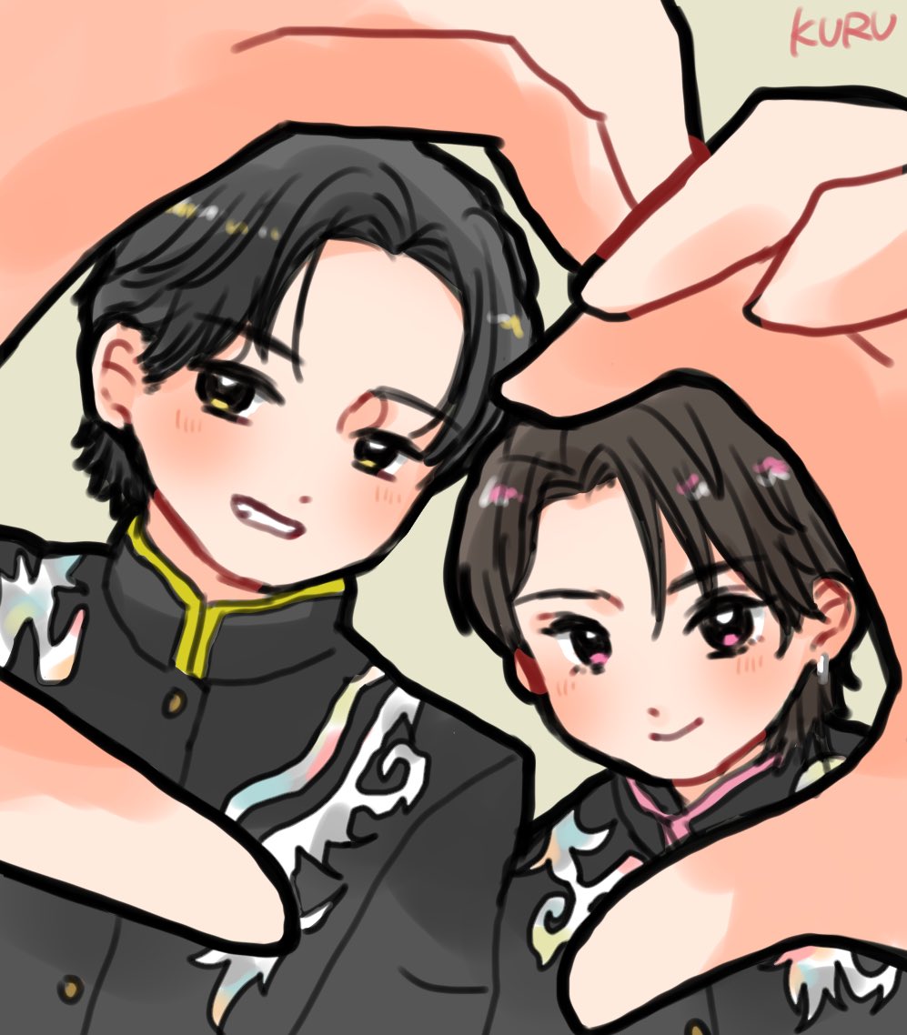 UxuxU_KURU's tweet photo. さねりく💛🩷 https://t.co/euKXXdDfrs