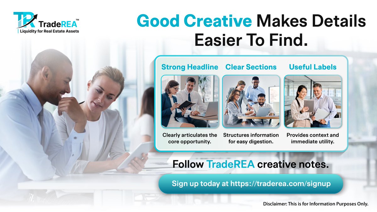 traderea_'s tweet photo. TradeREA focuses on clear headlines, organized sections, and useful labels so users can review platform details with less confusion and more clarity. A strong platform experience should make important information easier to find, not harder to follow.
Follow TradeREA creative notes and learn more about the platform journey.

Sign up today at: https://t.co/SNUsn5cldw