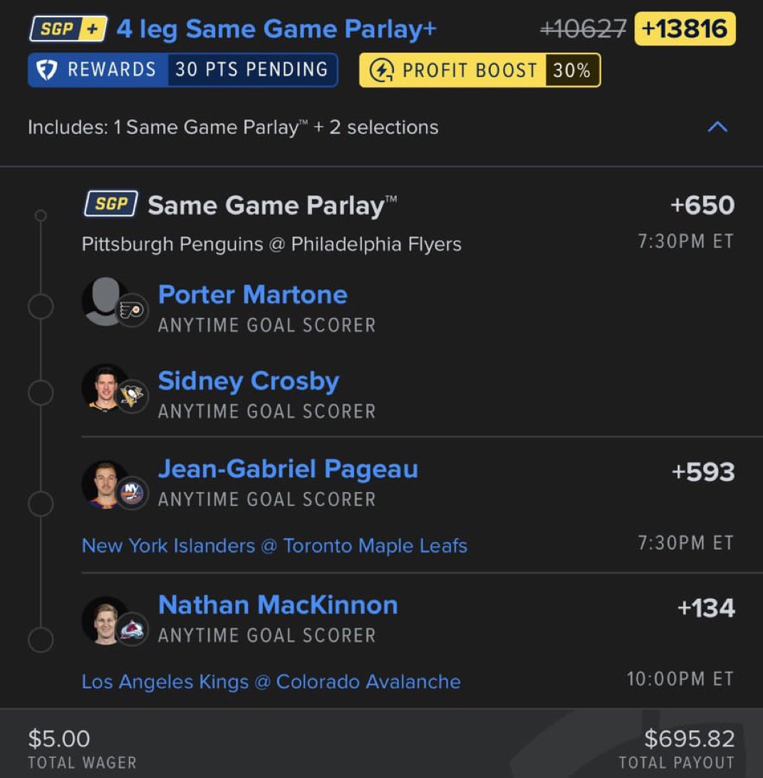 GreenGobss's tweet photo. Small hockey slate let’s get it @Playbook 🍀 🍀 🍀

https://t.co/m11KQpHmst

#Fanduel #Gambling𝕏 #Winning #wnba #sports #parlay #sgp https://t.co/BuRXz1yneE