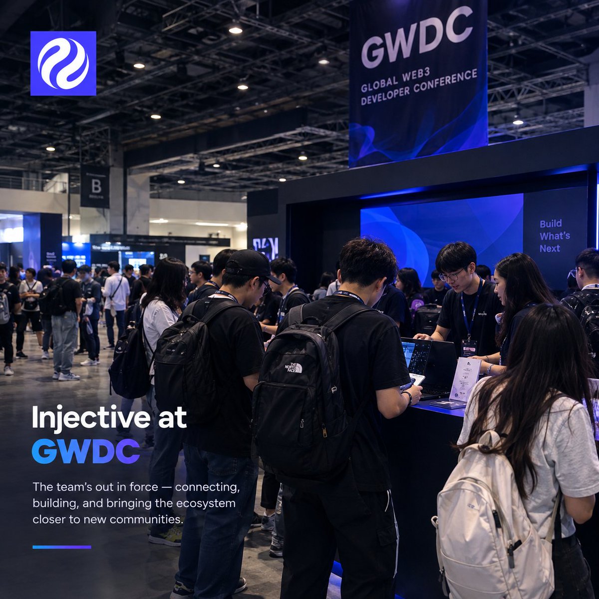 AzeezToheeobil's tweet photo. Injective is showing up in a big way at GWDC. 🥷

The booth has been busy, the community is showing up, and there are even special Ninja trading cards making the rounds.
The team also sat down with @tokenpost, one of Korea’s major crypto media outlets, putting Injective directly in front of a wider Korean audience.

What I like about this is the activity around the ecosystem.
It’s not just announcements online. The team is meeting builders, users and media on the ground and continuing to push the network into new markets.

GWDC is another stop, but the pace clearly isn't slowing down.🔥
$INJ 🥷