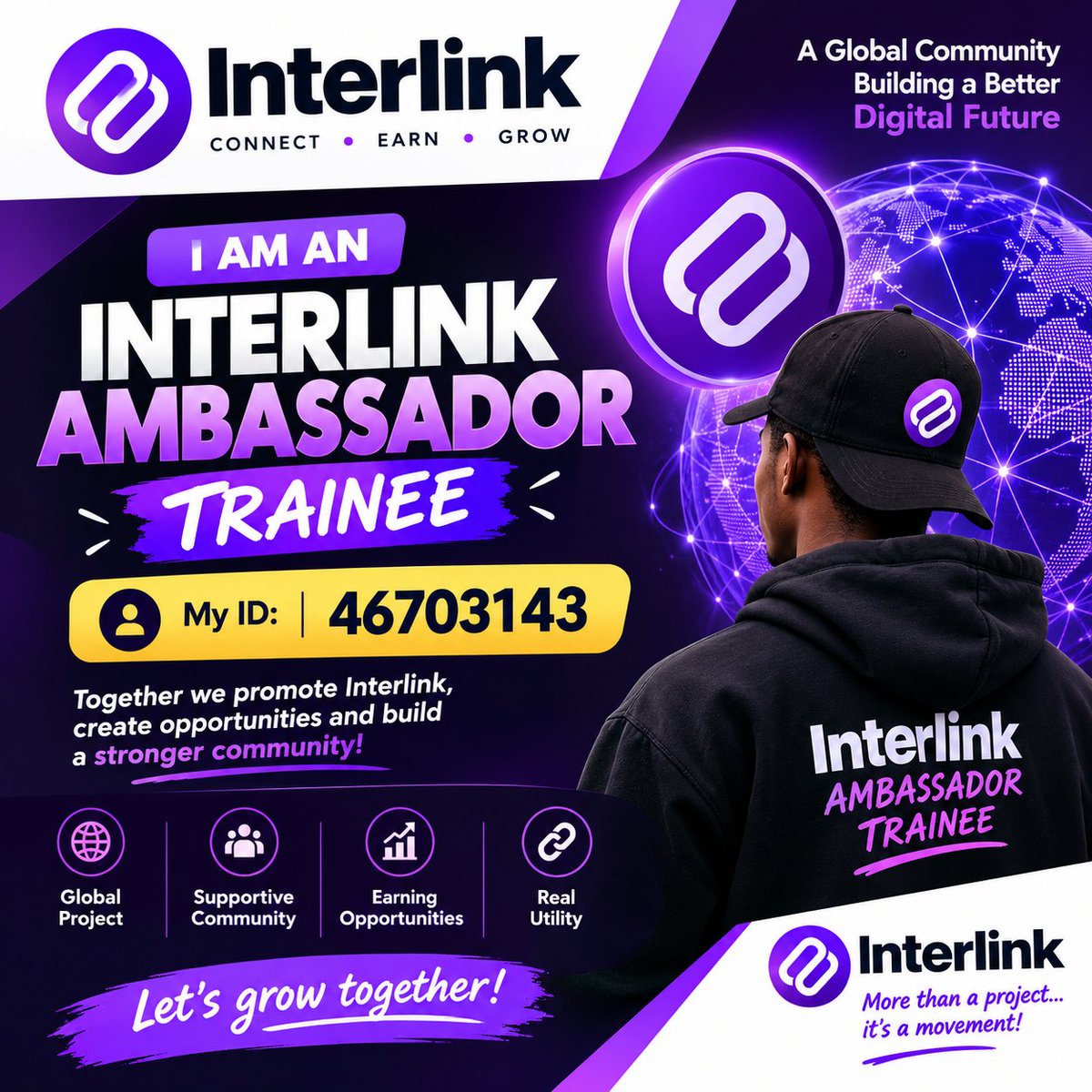 itzexcellencybk's tweet photo. Proud to be an Interlink Ambassador Trainee 🚀💜

Building connections, supporting the community, and contributing to a stronger digital future.

Ambassador ID: 46703143

#Interlink #ITL #ITLX #ITLG https://t.co/R5XycO97ho