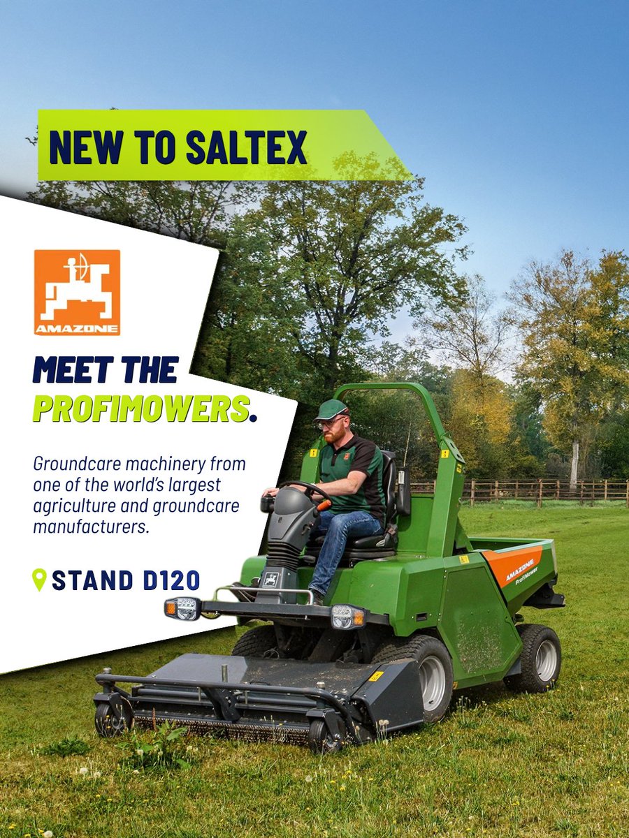 SALTEX_show's tweet photo. Meet @consolidateTurf, @mammotiontech, @AmazoneLtd and @GracoInc at the NEC this November. 

Register free 👉 https://t.co/75R24quTch

See what’s new. Meet the people behind it. Compare your options.

#SALTEX2026 #GroundsManagement #Groundscare #TurfManagement https://t.co/4kDhG0fgAy