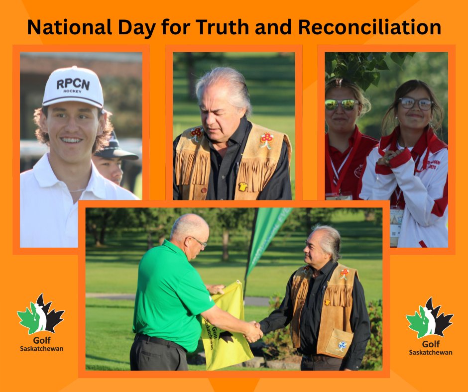 GolfSK's tweet photo. Reconciliation is about building respectful relationships, something we strive to do everyday, especially today. https://t.co/5kz17owYco