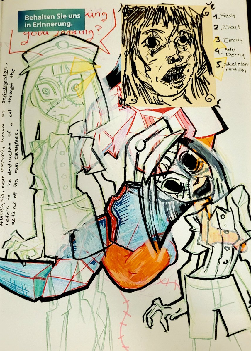 NotDeezy's tweet photo. I doodle in my sketchbook sometimes 
picks my nose
#Enafanart https://t.co/6rFkZi9Fwl