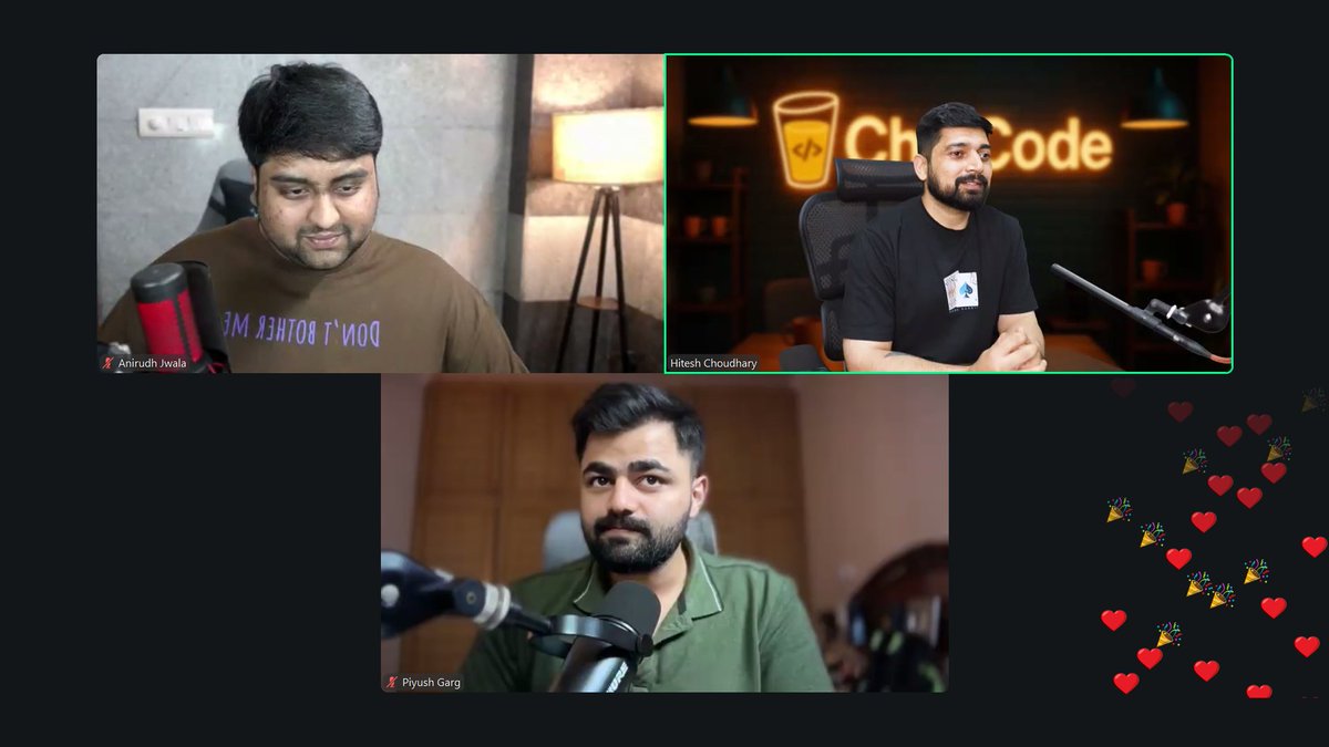 sharmadipalidev's tweet photo. Attended an insightful webinar on "Claude Code AI" by ChaiCode

• A-to-Z guide on using Claude Code
• Practical workflows &amp; essential commands 
• Piyush sir told as where to use JEV module &amp; live Q&amp;A
• Anirudh sir explaining  in Hindi hits different
@ChaiCodeHQ https://t.co/Z4cnwXaITC