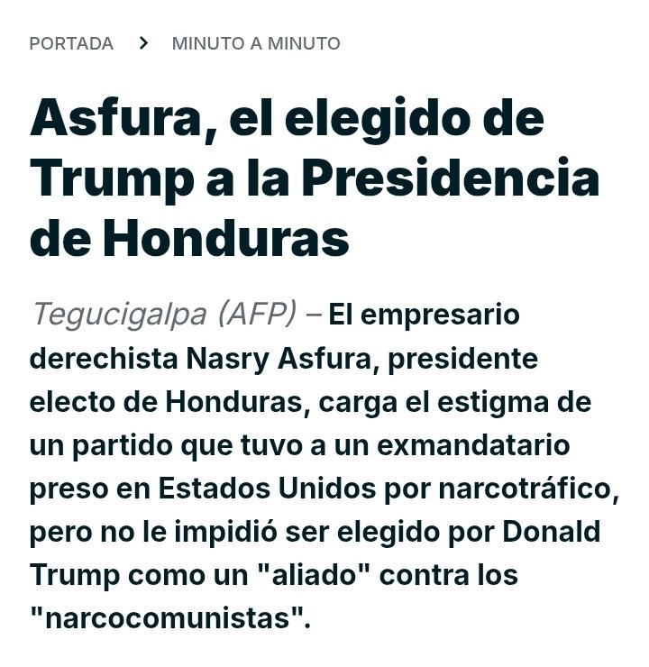 bbriar7's tweet photo. Soy de Honduras, y lo que dicen los brasileños no es un brote psicótico; es una realidad que pasó en mi país y de la que fui testigo. Aquí, en Honduras, el 30 de noviembre del año pasado se robaron las elecciones y Donald Trump impuso al derechista Nasry Asfura como presidente. https://t.co/mEVc88vnxp