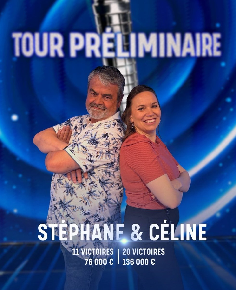 NOPLP_infos's tweet photo. Le troisième match du tour préliminaire oppose Céline (n°1) à Stéphane (n°6) ! #NOPLP https://t.co/FdRmRO12gW