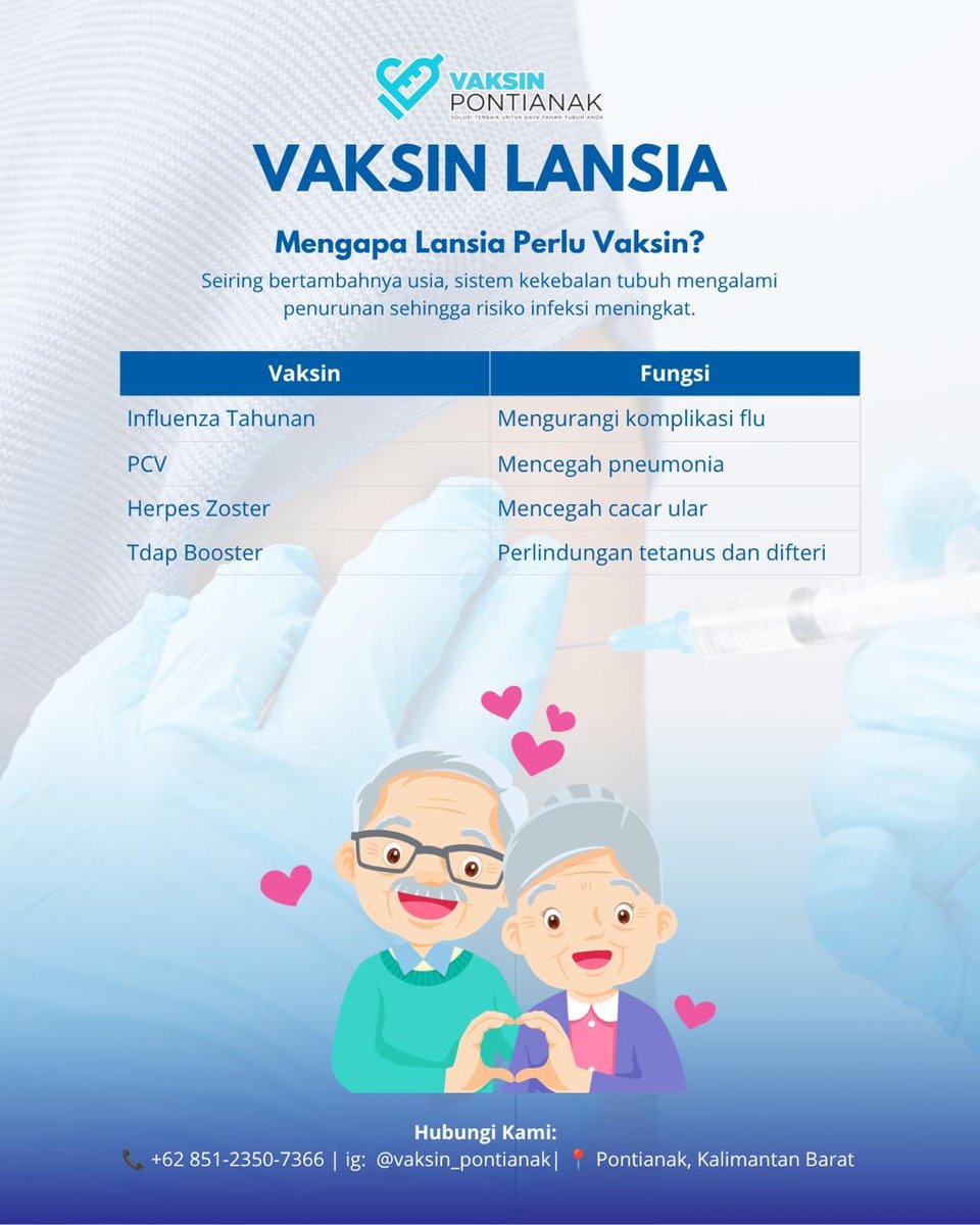 LienMalotti5's tweet photo. Protect Yourself and Your Family with Complete Vaccinations! Health is the best investment for the future. From babies and children to adults, seniors, international travelers, and those performing Umrah or Hajj, various vaccines are available to https://t.co/d186PBHvmJ