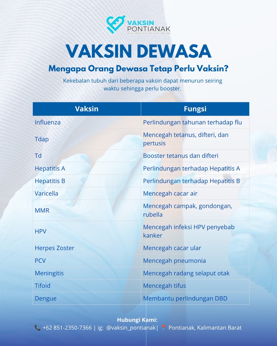 LienMalotti5's tweet photo. Protect Yourself and Your Family with Complete Vaccinations! Health is the best investment for the future. From babies and children to adults, seniors, international travelers, and those performing Umrah or Hajj, various vaccines are available to https://t.co/d186PBHvmJ