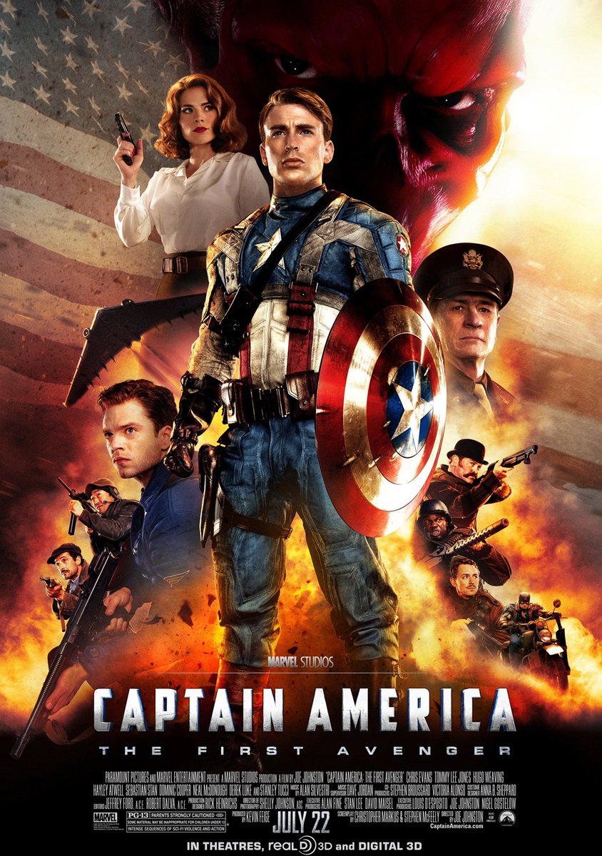 Luar_227's tweet photo. ¿Qué opinas de Captain America: The First Avenger? 🛡 Sé sincero https://t.co/OdEcpKqTln