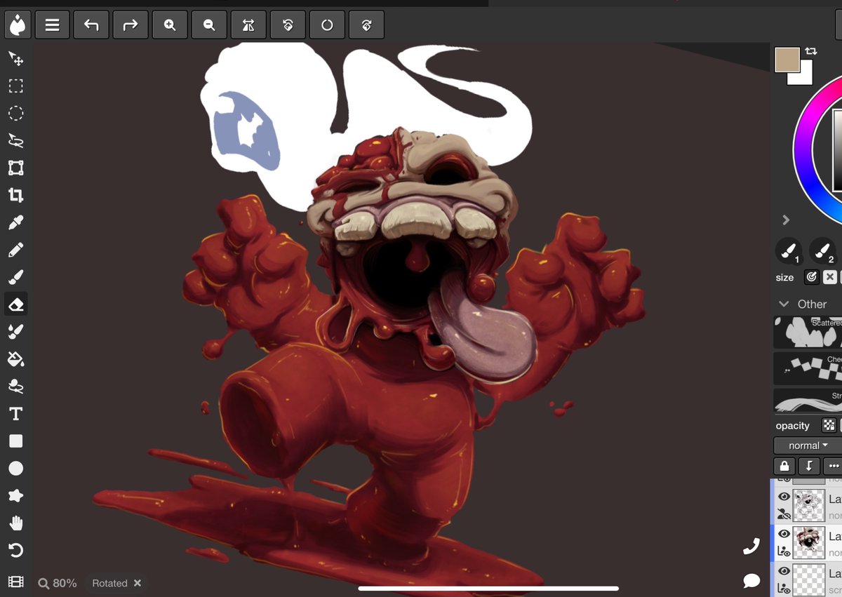 CXlexes's tweet photo. unfinished thing from like 2024 ill never finish probably. hi blighted ovum
#tboi https://t.co/hlA0MnEQ19