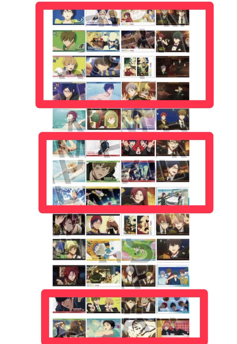 bear_pon7's tweet photo. 【交換】Free! ブロマイドコレクション Ending Scene

譲】画像1枚目赤枠
求】画像2枚目青枠

コンプ目的のため4枚セットでの交換希望です。
郵送または10/10〜12の岩美町イベント・オケコンでの手渡し可能です。

お気軽にお声がけください。
よろしくお願いいたします。 https://t.co/ZFSwI53WJd
