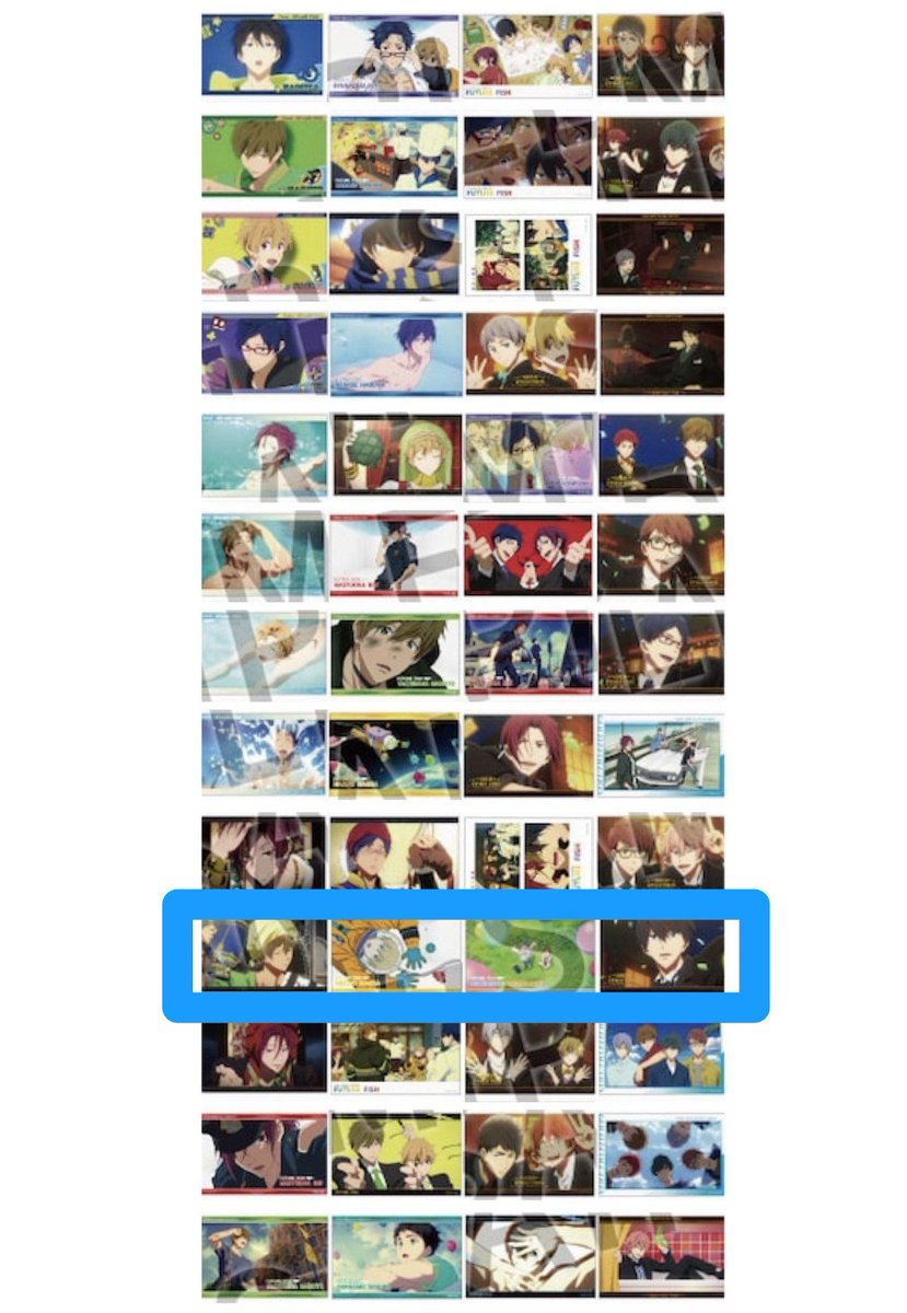 bear_pon7's tweet photo. 【交換】Free! ブロマイドコレクション Ending Scene

譲】画像1枚目赤枠
求】画像2枚目青枠

コンプ目的のため4枚セットでの交換希望です。
郵送または10/10〜12の岩美町イベント・オケコンでの手渡し可能です。

お気軽にお声がけください。
よろしくお願いいたします。 https://t.co/ZFSwI53WJd