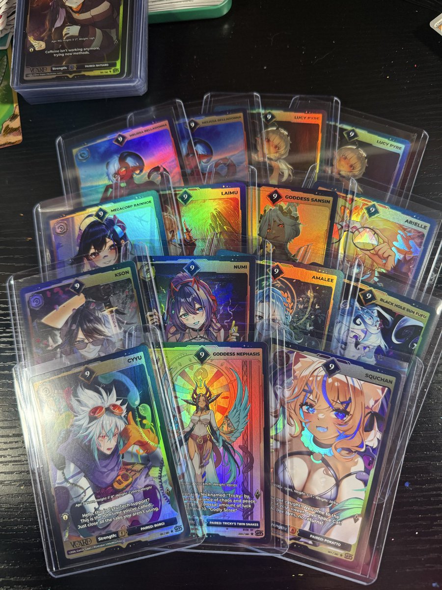 eepprraa's tweet photo. My 9s and support alt-arts from the two boxes https://t.co/35hvv4HIYG