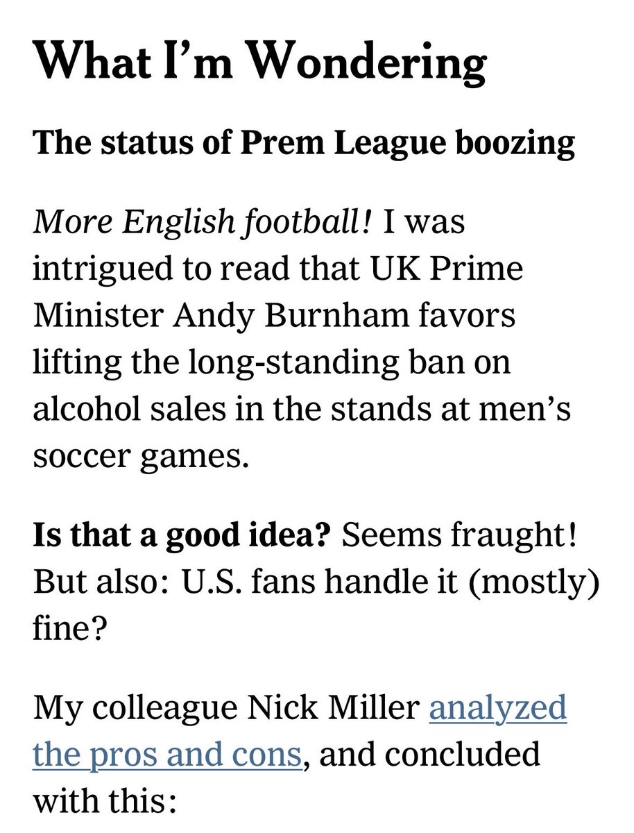 danshanoff's tweet photo. Nearly 100 editions into the newsletter, today’s is one of my favorites ever.

 “Sham FC” explained, two awesome gifs/videos, five recommended reads, an update on my One Piece journey and how you can find me at @NewRyanField on Friday night. 

Fun one today, and free to read ⬇️ https://t.co/sQatpBqU9q