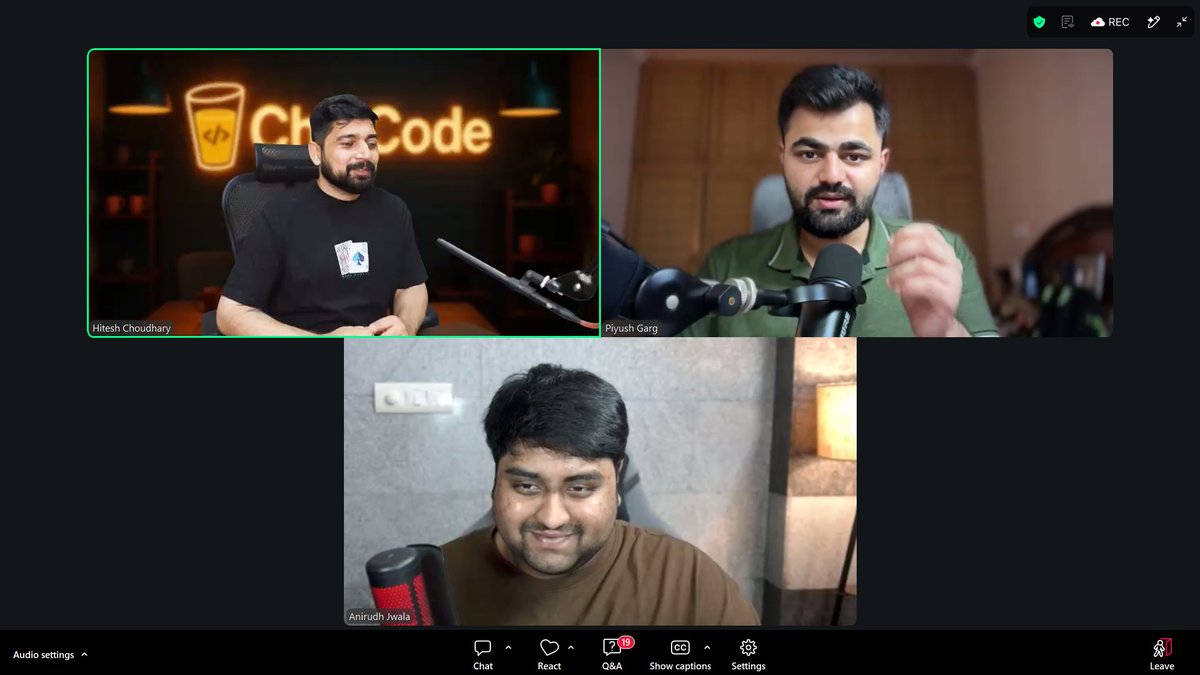 Mohitvermacode7's tweet photo. Attended the Claude Code Masterclass by @Hiteshdotcom @piyushgarg_dev and @nirudhuuu sir .

Always something new to learn when the right people share their knowledge. 🚀

Thanks for the valuable insights, sir! 🙌 https://t.co/7GKQR3VYQF