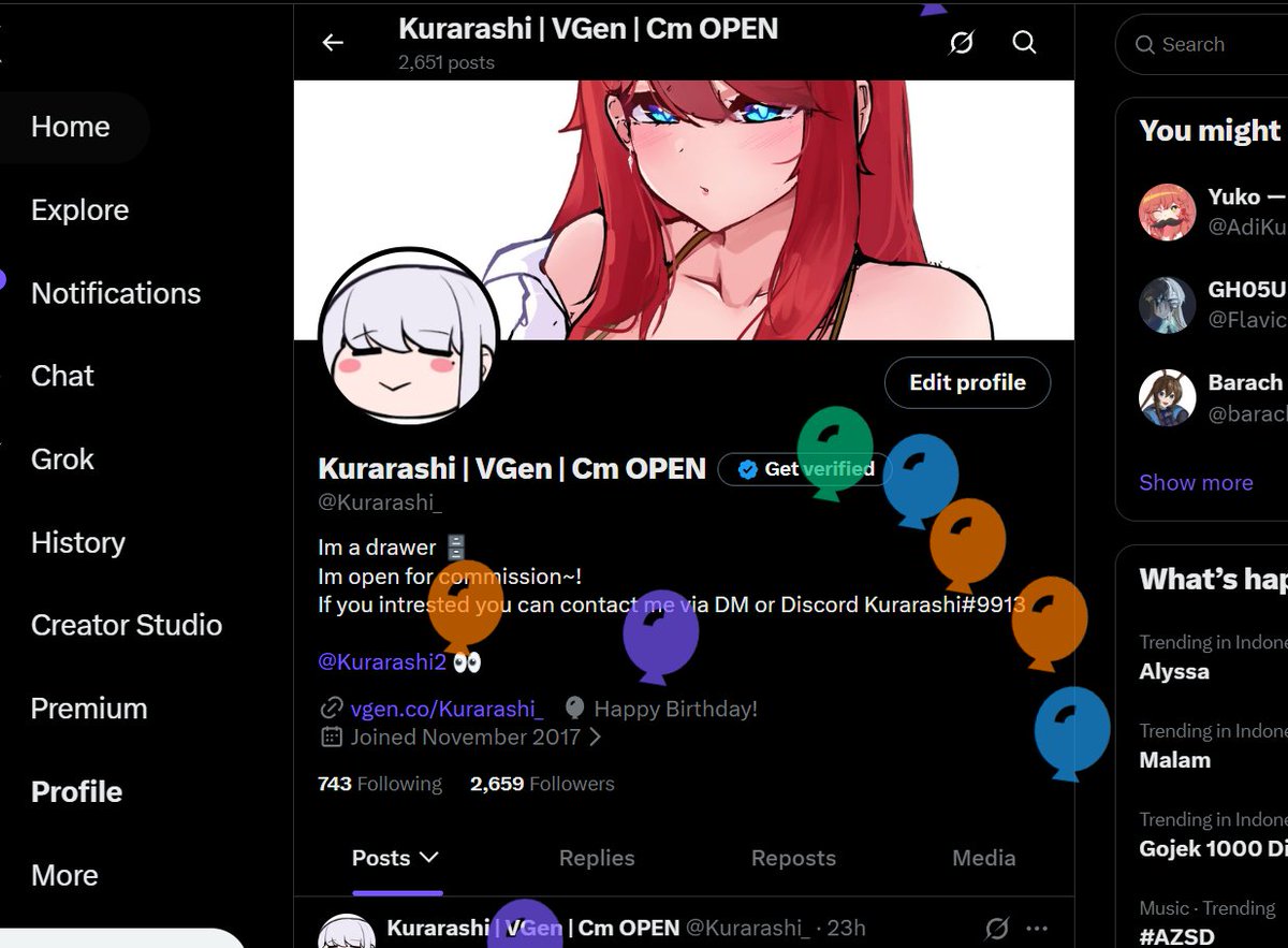 Kurarashi_'s tweet photo. 🥳 https://t.co/eCTfaFHlaB