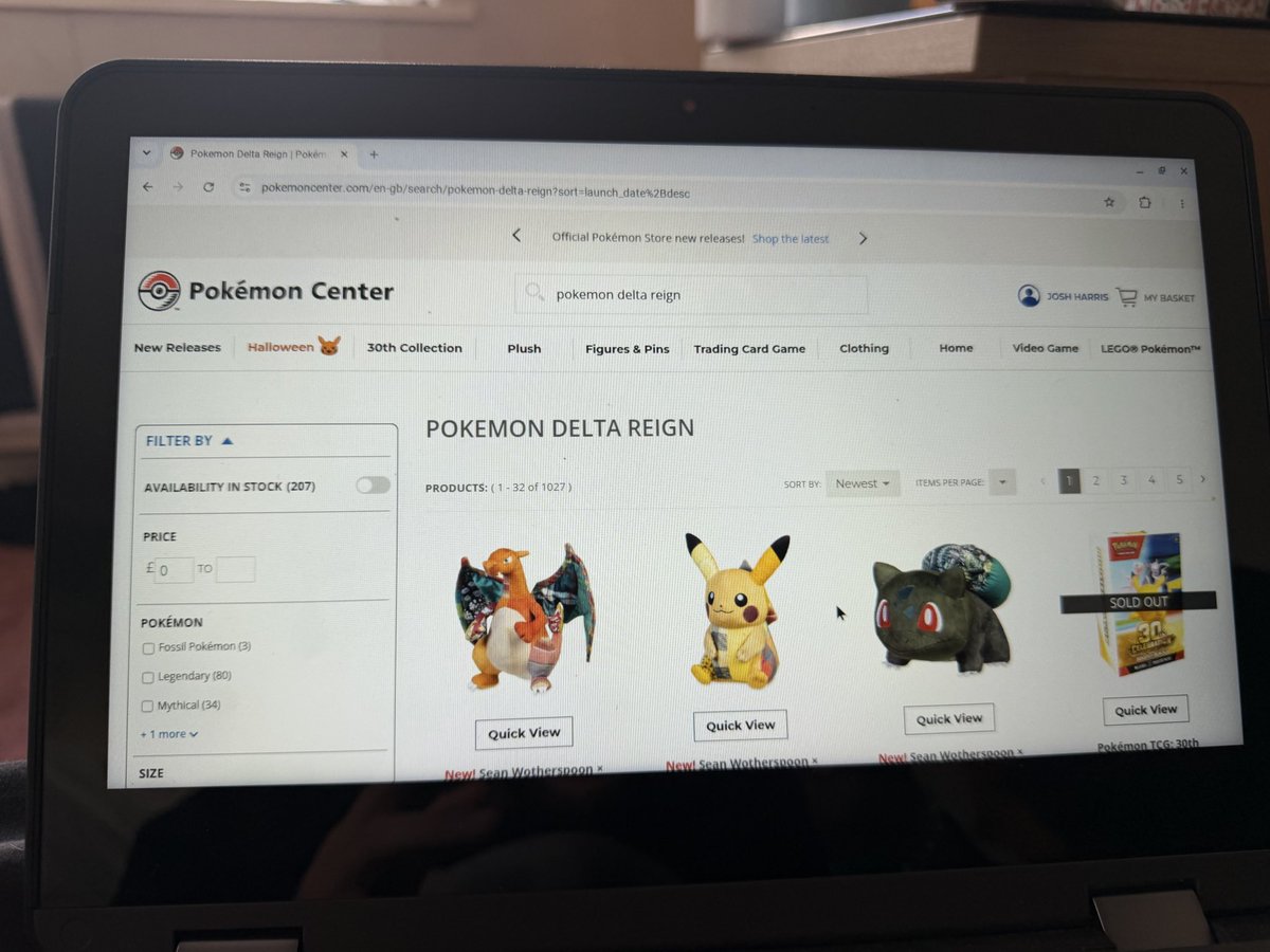 JoshHarris02's tweet photo. @PokemonStockUK Nothing on here ? https://t.co/G8SO2TzXYW