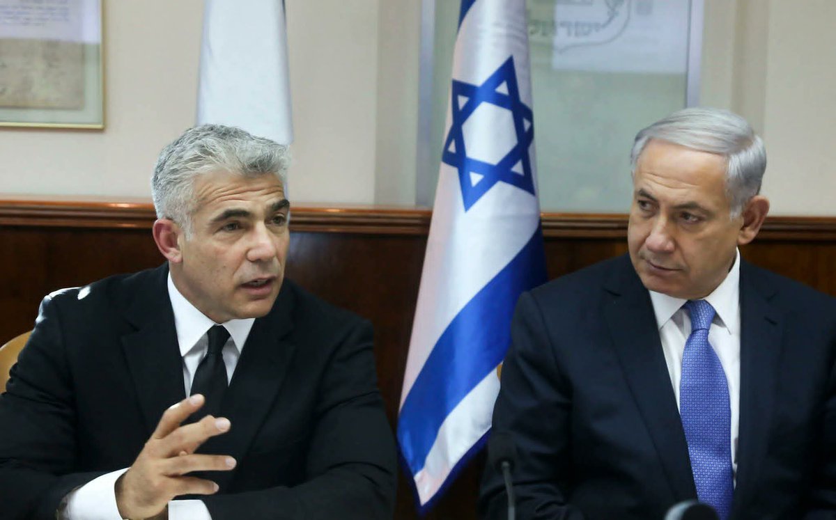Lastchapter034's tweet photo. Breaking.....
🚨 🇮🇱 Netanyahu and opposition leader Yair Lapid are set to meet at 11:30 p.m. over an alleged pre-election security threat.

Netanyahu had warned of an unspecified plot to attack Israel and is also holding talks with security chiefs. https://t.co/PFRqWNH5pW