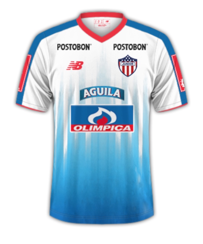 ForcesMario's tweet photo. ¡Atención Tiburones! La tercera camiseta del @JuniorClubSA 2027/28 nunca va a ser rojo con rayas azules horizontales si no va hacer Blanca y azul celeste con detalles rojos en homenaje a la camiseta alterna campeona en 2018 y 2019.
https://t.co/HTcWpoGu87 https://t.co/YkBeTT8tpQ