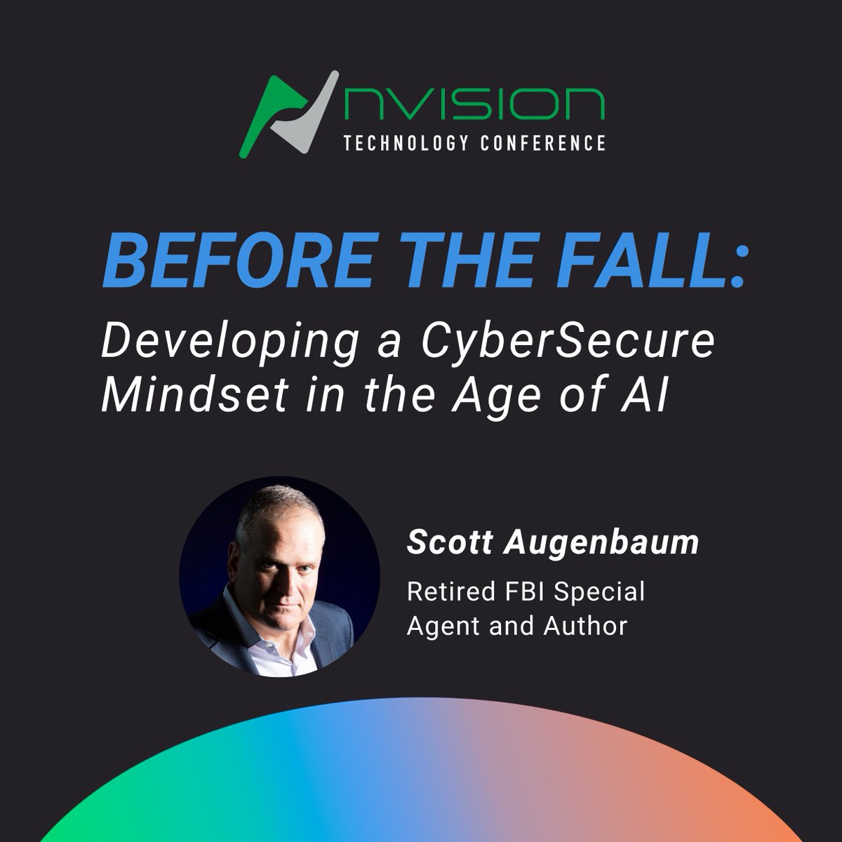 NetworkCenter's tweet photo. Don't miss our keynote speaker at nVision: Scott Augenbaum. In this story-driven keynote, Scott reveals how criminals manufacture trust, exploit emotion, create urgency, and move intelligent people toward consequential decisions.

Join us November 5 --> https://t.co/vmDhPRkd2F https://t.co/5cx2GYFHzh