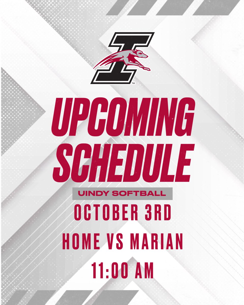 UIndySoftball's tweet photo. Join the Hounds Saturday October 3rd at home vs. Marian! See you there! 

#ONEHOUND🤘🏼🐾 https://t.co/bsqICohbB2