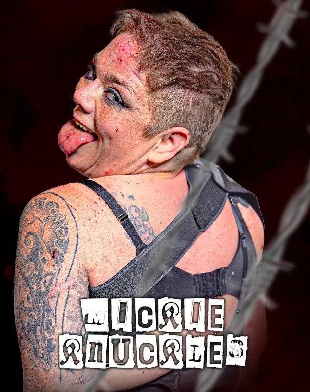 beyondwrestling's tweet photo. BREAKING: Mickie Knuckles will be in action at "CZW vs. Beyond Wrestling" at @NCBCBeer in Croydon, PA on Saturday, 10/24/26!

Tickets go on sale this Friday, 10/2/26 at @ShopIWTV.

Plus:
-@RealNixonNewell
-Nick Gage
-@RickeyShanePage 
-SHLAK
-@themandred
-Alex Colon
-@PWHandyman https://t.co/y5X0o0Gkya
