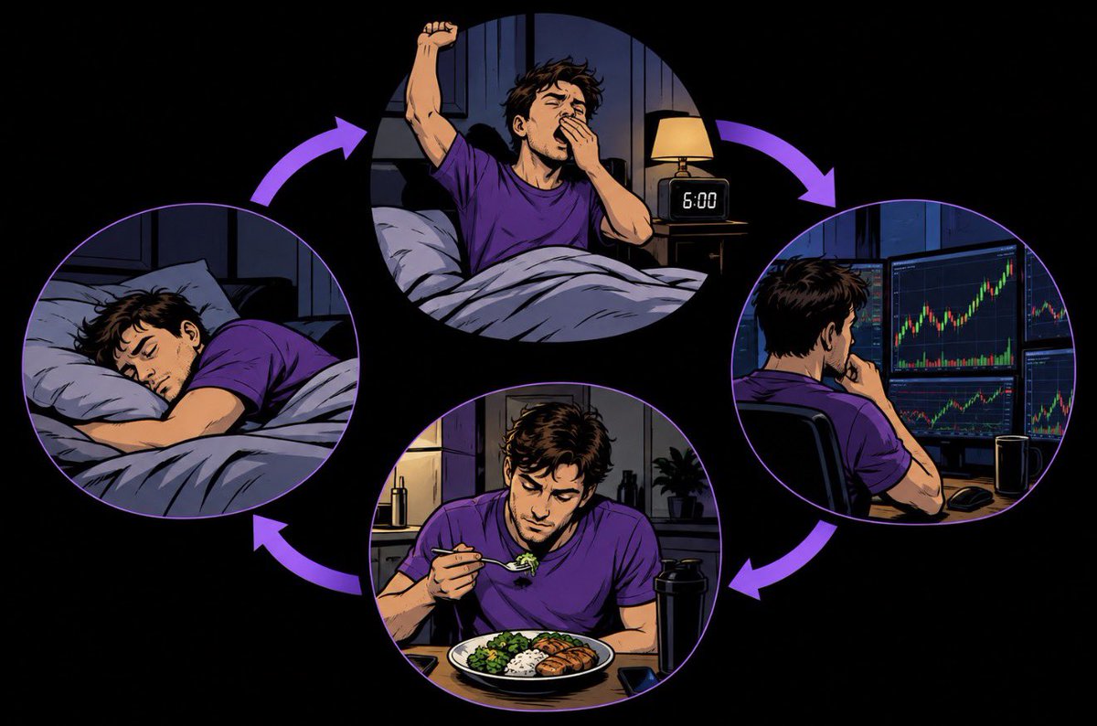 xpmarket's tweet photo. Crypto bro's day in the life: https://t.co/tHdi83V0W1