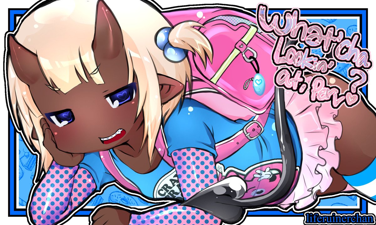s_kumizu's tweet photo. black lolis are peak actually https://t.co/Rb1tVaGC1r