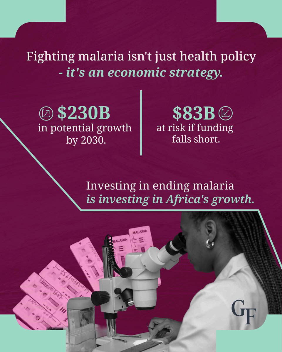 GatesAfrica's tweet photo. Getting malaria financing back on track could unlock $230 billion in African economic growth by 2030.
Ahead of the End Malaria Council's #UNGA board meeting, @AlikoDangote made the economic case for ending malaria.
Read more: https://t.co/c80JGrQbo5
#EndMalaria https://t.co/P9UzOn4wYA