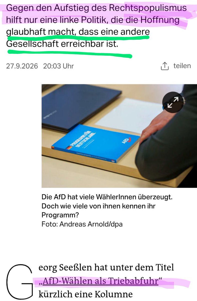 Rammbocker's tweet photo. Wie 'ANDERS' solls denn jetze, bitte schön, schon wieder mal noch werden????😐😑
"AfD wählen = Triebabfuhr"
#Jungejunge https://t.co/SbhQ8ENnpG