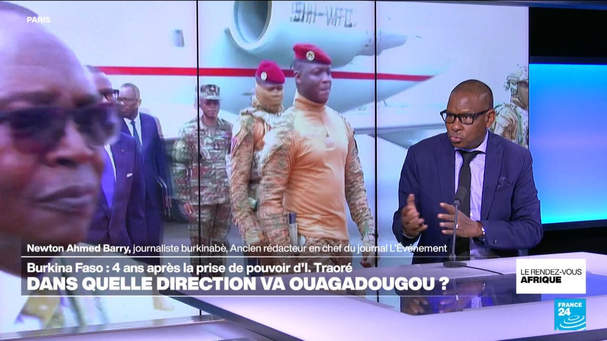 France24_fr's tweet photo. "Le Burkina est en train de devenir la nouvelle Corée du nord" f24.​my/CBv6 https://t.co/yn8W5bsePx