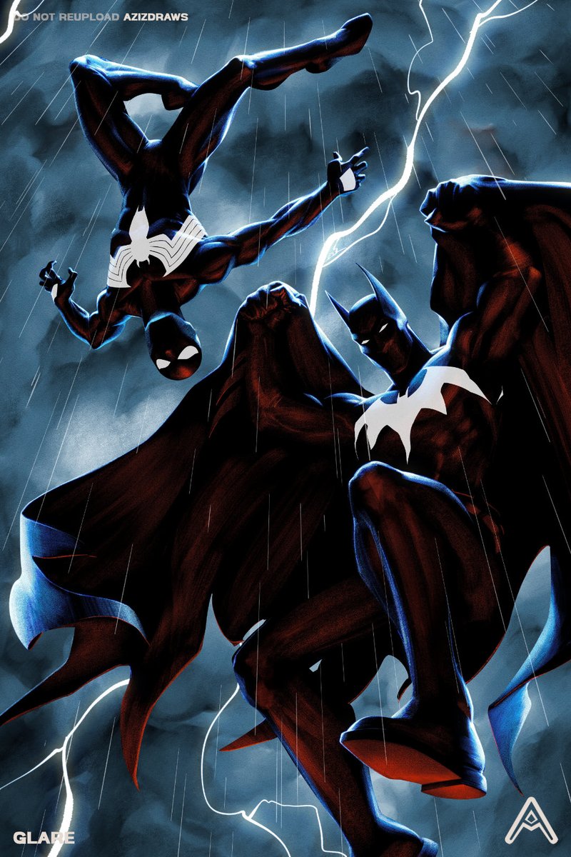 AzizDraws's tweet photo. My attempt with Symbiote designs. https://t.co/K3b8aCUbZx