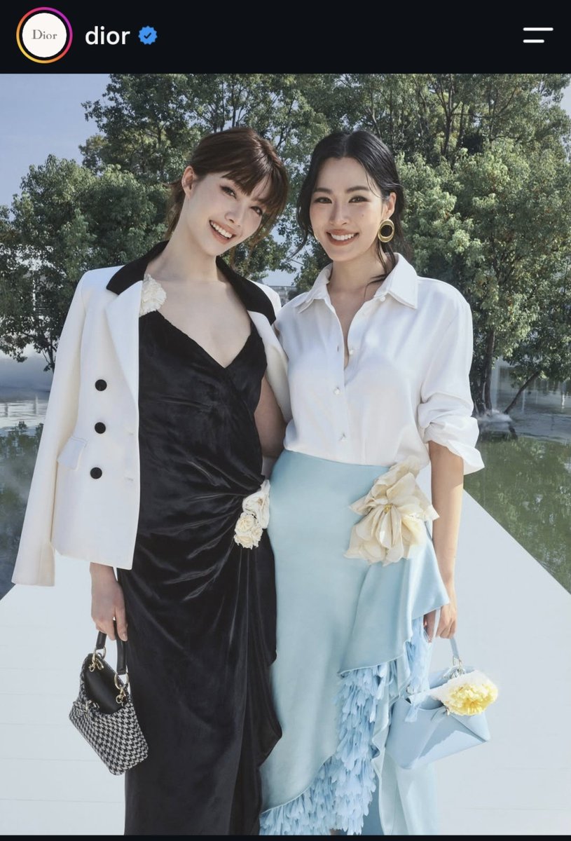 saving_27's tweet photo. Dior Brand Ambassador LingOrm ✨️ 😍 

#OrmKornnaphat
#OrmKornnahatDiorSummer27
#DiorSummer27 #Dior #PFW
@ormmormm @Dior https://t.co/LZ69lkF63c