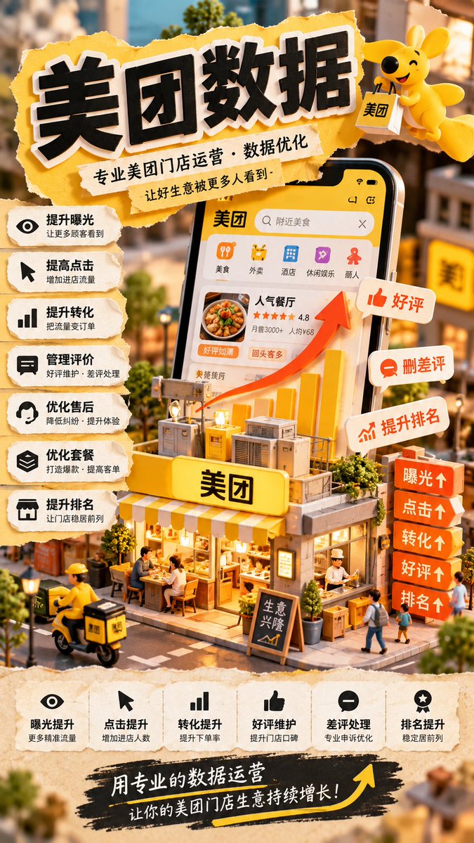 bu_xia34457's tweet photo. 🧠 门店运营别先问“今天出了几单”，先问“用户为什么没走到下单”。看不到你、点不进来、进来不买，三种情况对应三套解法。数据的价值不是告诉你生意差，而是告诉你到底该改哪一刀。 https://t.co/nkR9Nnp8bx