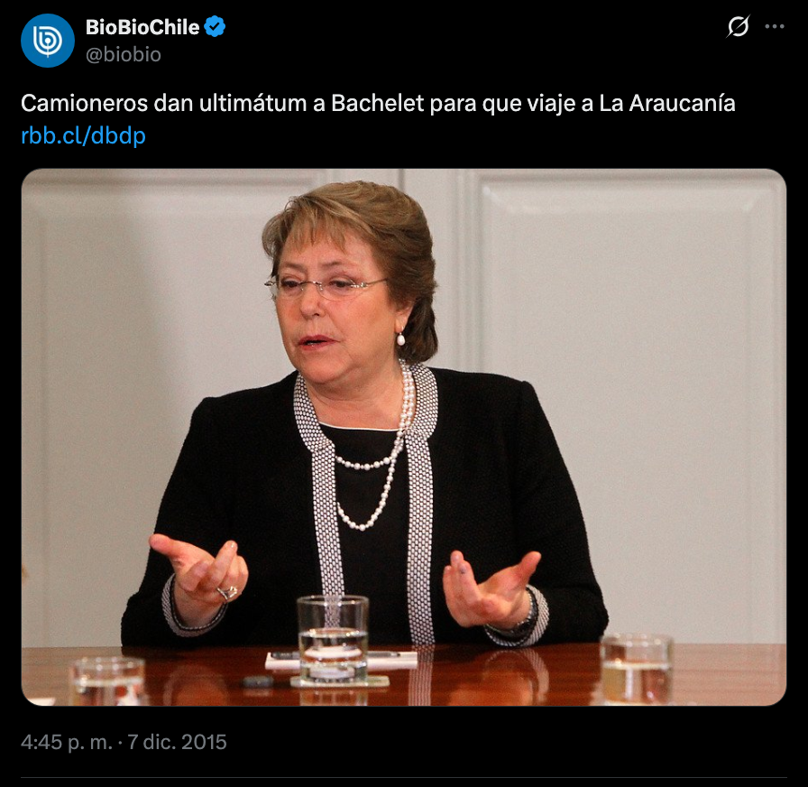 fotohistoriacl's tweet photo. Diciembre de 2015. https://t.co/gdDq1K5OZU