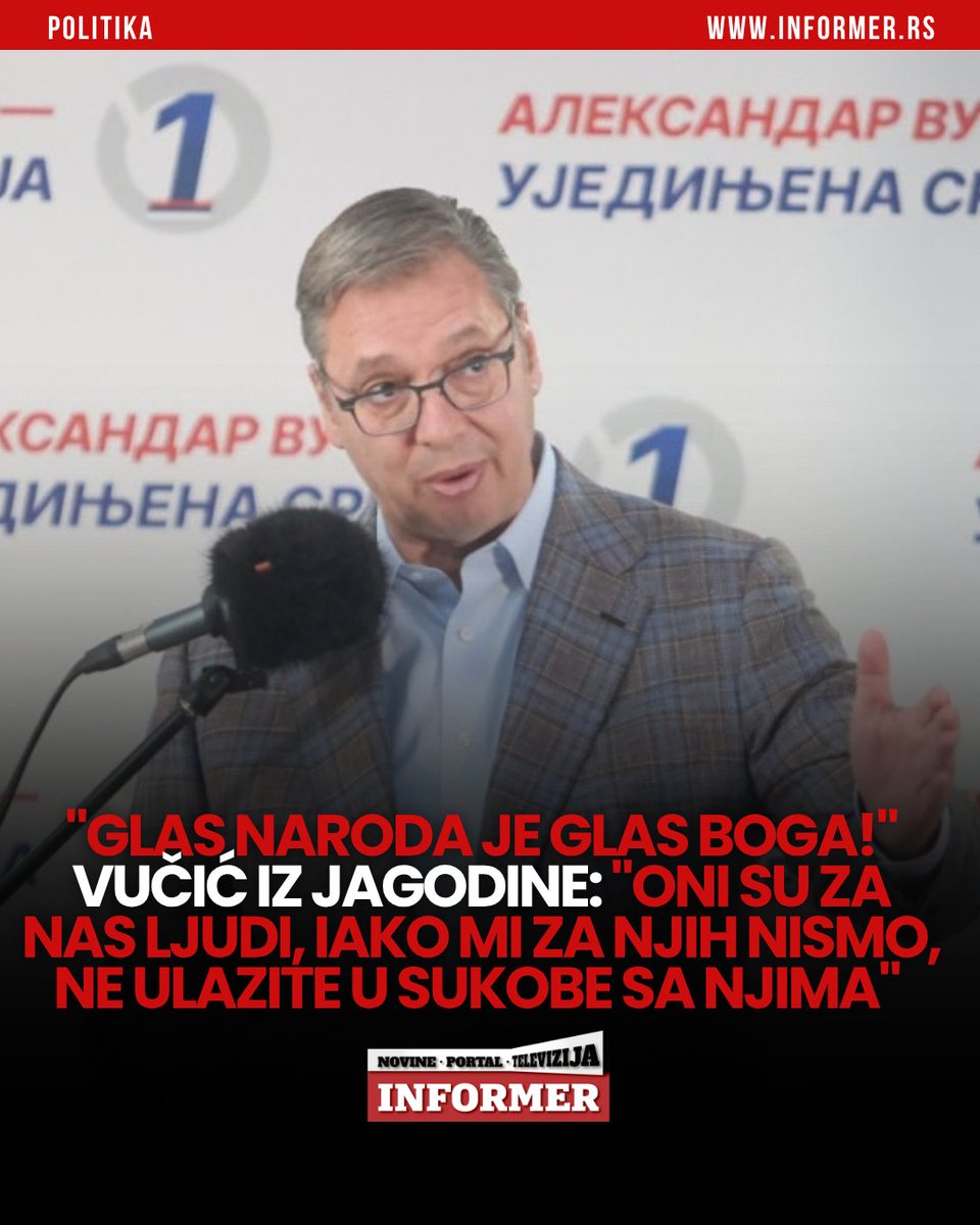 InformerNovine's tweet photo. Prvi na listi "Aleksandar Vučić - Ujedinjena Srbija", Aleksandar Vučić, krenuo je u izbornu kampanju svojom "Škodom" kako bi razgovarao sa građanima.  #informer https://t.co/QPUXZrF04M