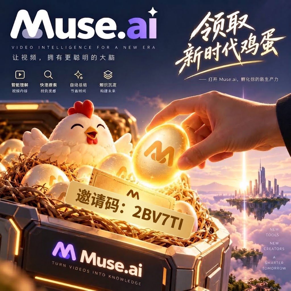 AsiaHotTopfzfv's tweet photo. 领鸡蛋🥚鸡蛋🥚鸡蛋灌饼快来看看你的个人 AI 智能体 Muse 。在加入后的 48 小时内通过“设置”兑现我的邀请码，我们就能分别获得 10 亿个 Muse 词元。

邀请码：2BV7TI
https://t.co/9O2xyrHp0g https://t.co/8iDQPJ0zwo