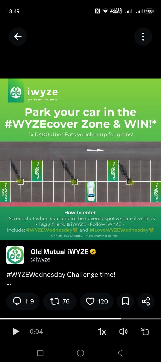 trulymphooo's tweet photo. @iwyze #WYZEWednesday 💚 
#iLoveWYZEWednesday 💚 @radiantmokone https://t.co/LlSRbB0TWR