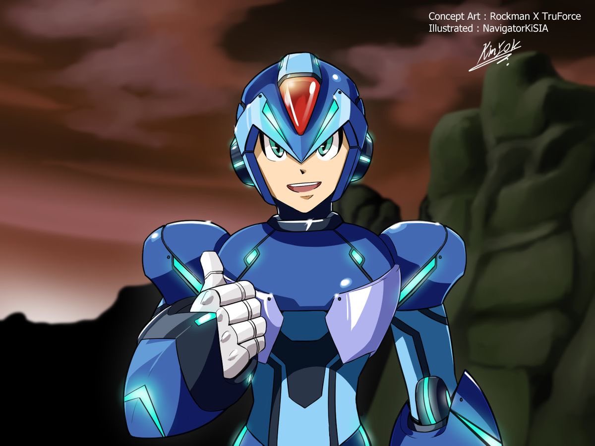FightingReploid's tweet photo. @BCRNINGFISTS “Good to have ya back!” https://t.co/iGlvfuQIF1