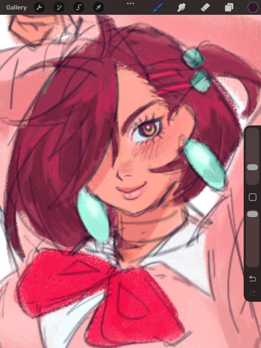 papirriika's tweet photo. Despite noticing the flaws I do go back and look at my old art alot, also wow random ayase sneak https://t.co/LuclKKqpsL