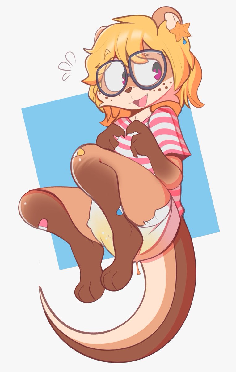ottpupp's tweet photo. cute leaky art i got from anon c: https://t.co/lCCLGp6Hfe